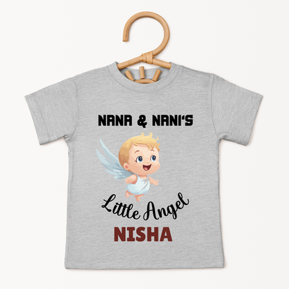 Nana Nani's Little Angel - Custom Kids Tee