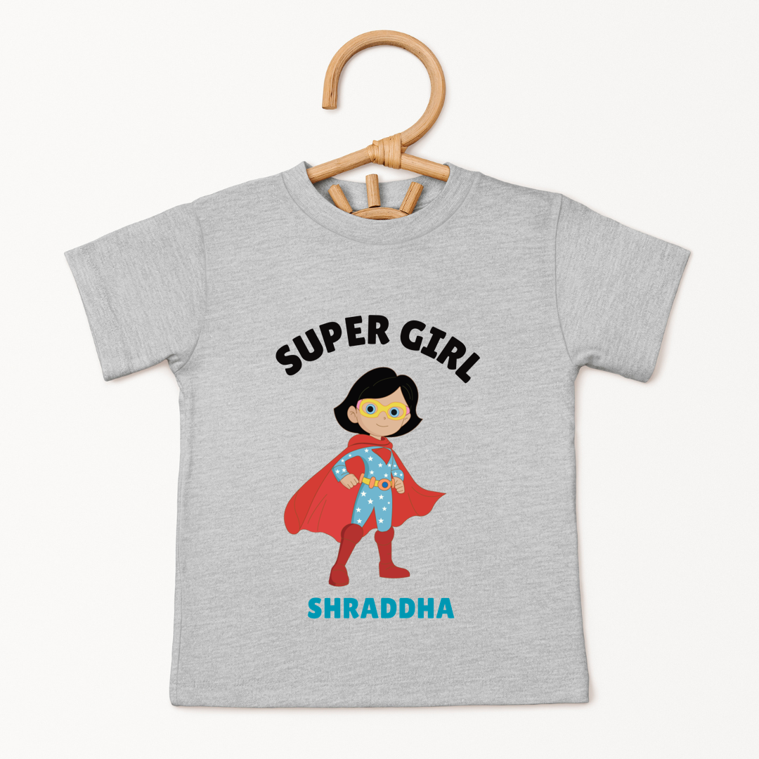 Super Girl - Custom Kids Tee