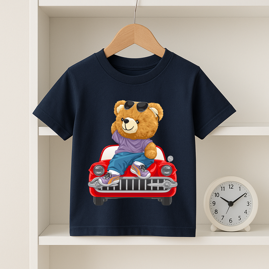 Graphic Cotton T Shirt Casual Wear for Boys | Printed Tee