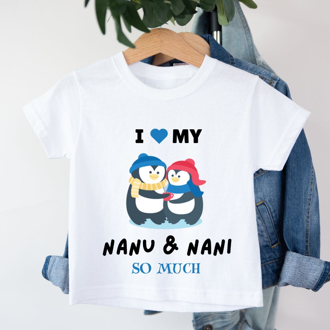 Kids Graphic T Shirt with Family Print for Boys and Girls