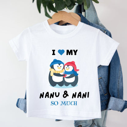 Kids Graphic T Shirt with Family Print for Boys and Girls