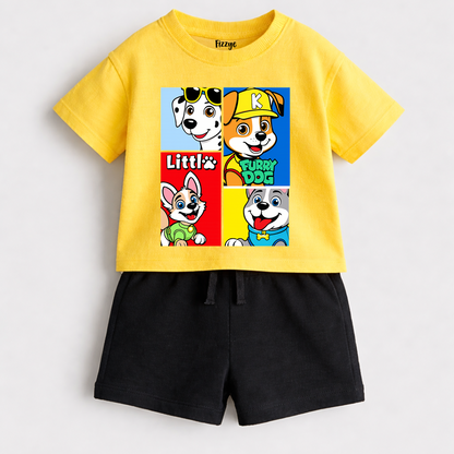 Kids Skater Co-Ord Set India | Boys Printed Outfit Sets
