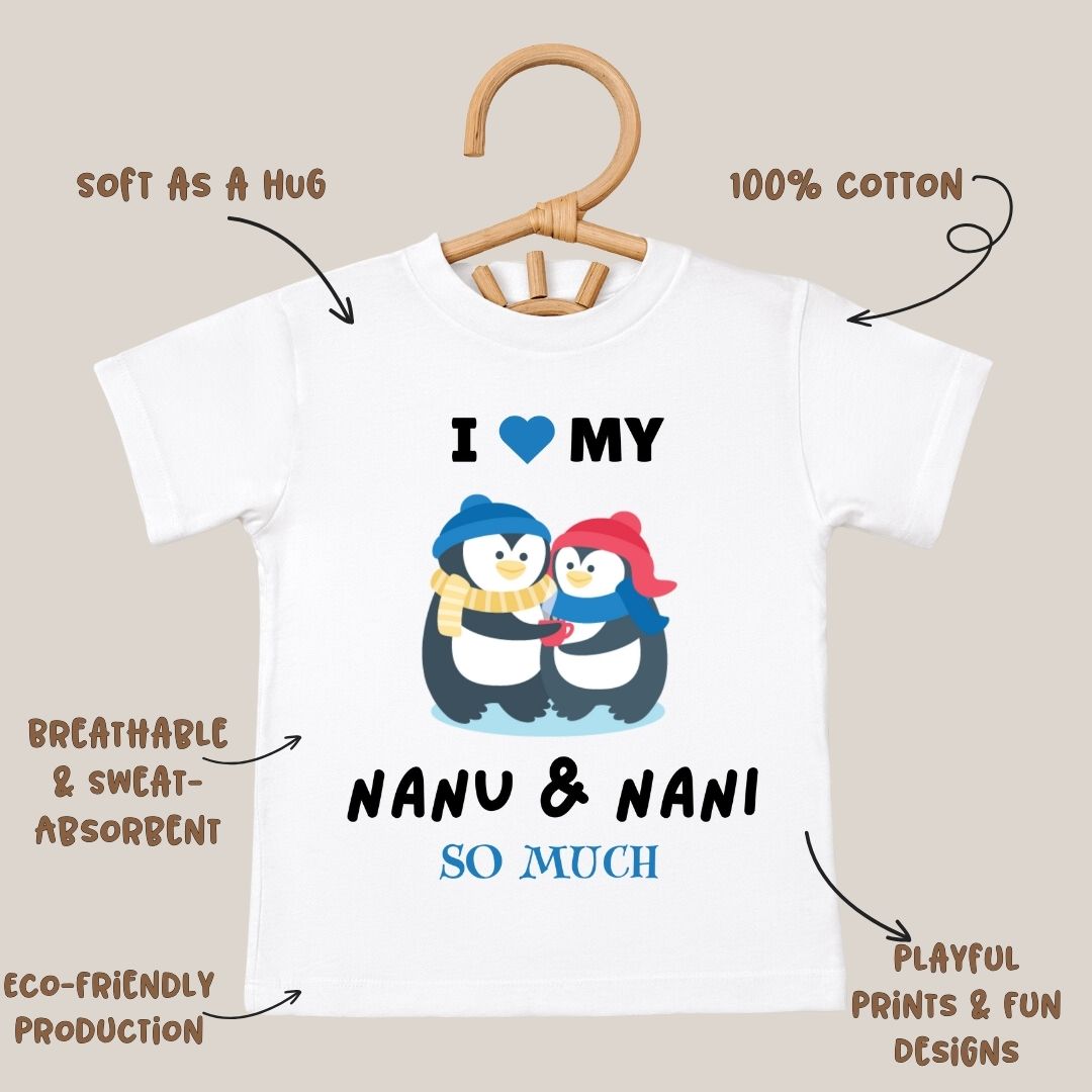 Kids Graphic T Shirt with Family Print for Boys and Girls