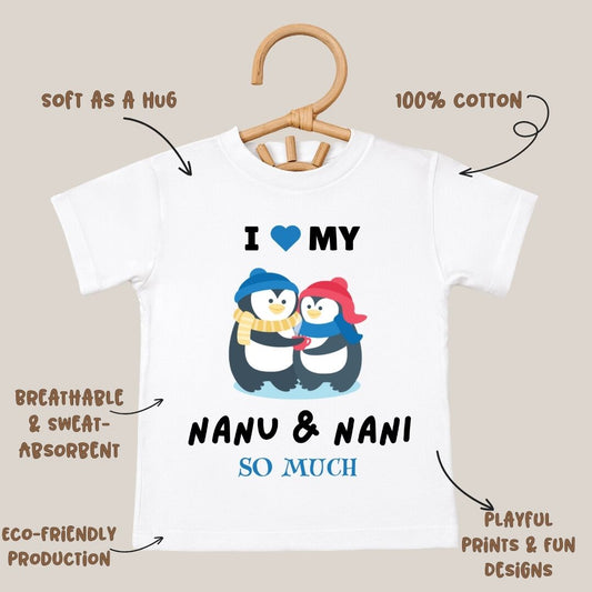 Kids Graphic T Shirt with Family Print for Boys and Girls