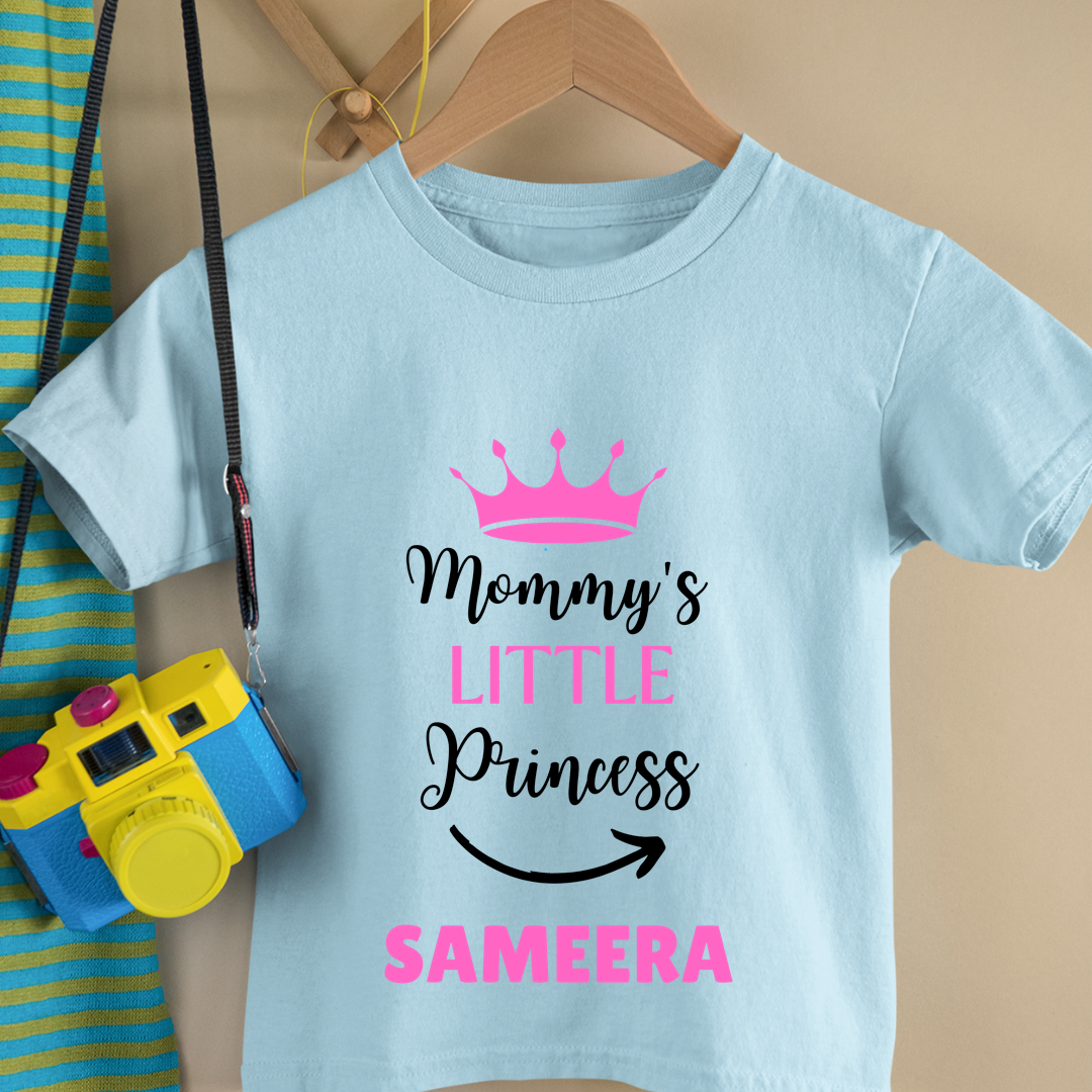 Mommy's Little Princess - Customisable Kids Tshirt