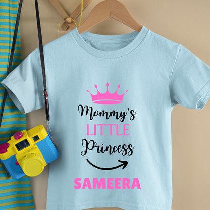 Mommy's Little Princess - Customisable Kids Tshirt