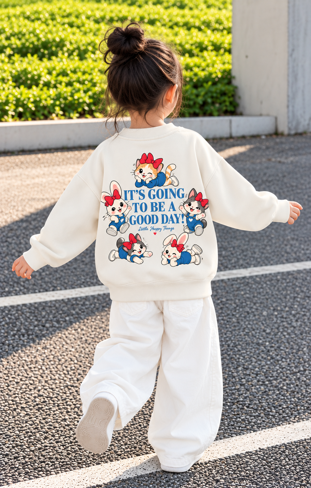 Happy Sunshine - Oversized Sweatshirt