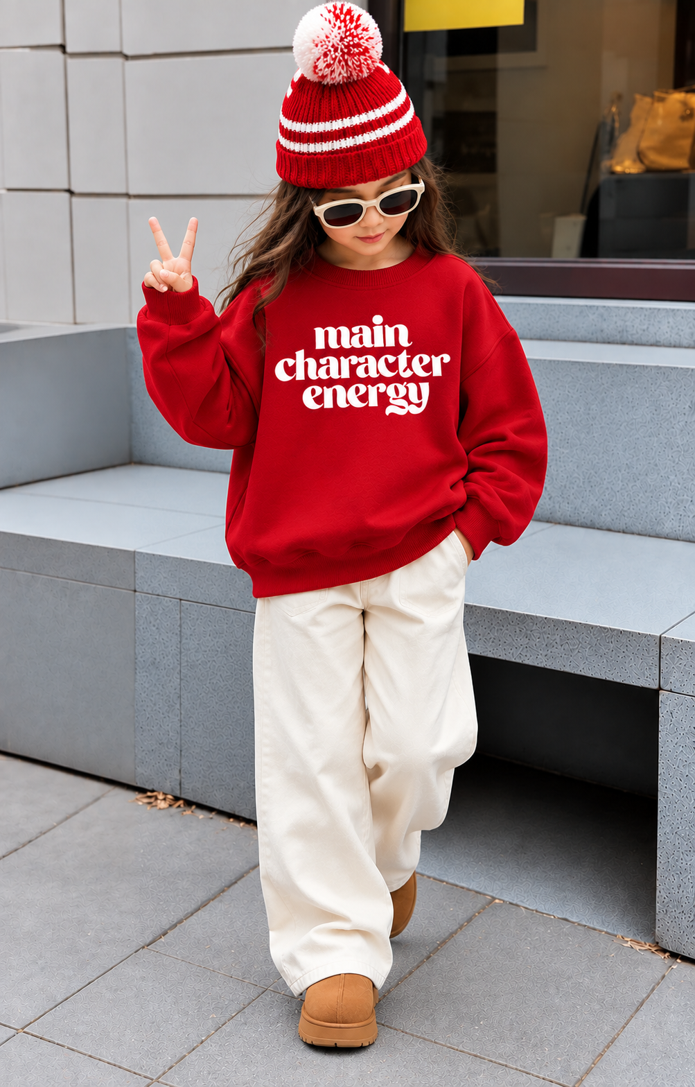 Main Character - Oversized Sweatshirt
