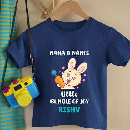 Nana Nani's Little Bundle Of Joy - Custom Kids Tee