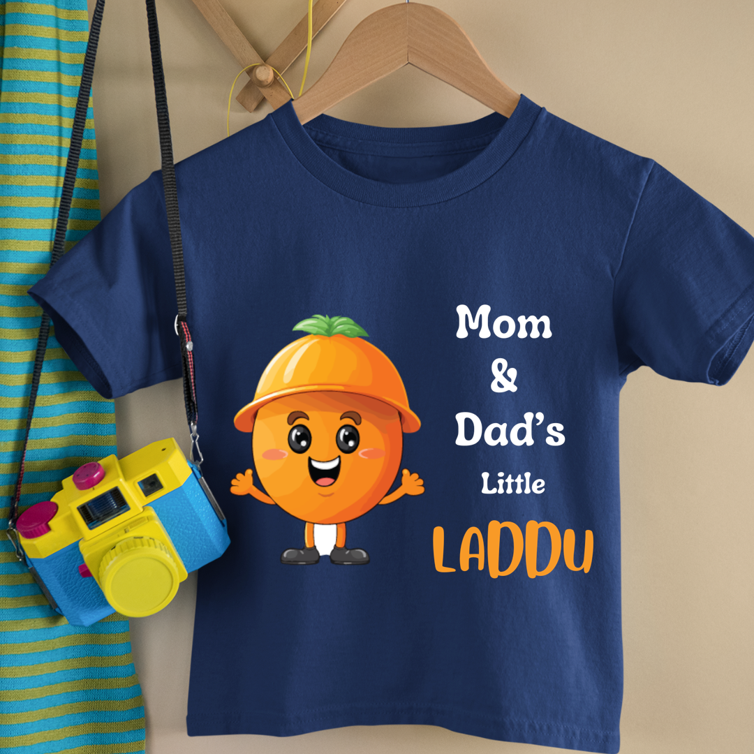 Mom & Dad's Little Laddoo - Kids Tee