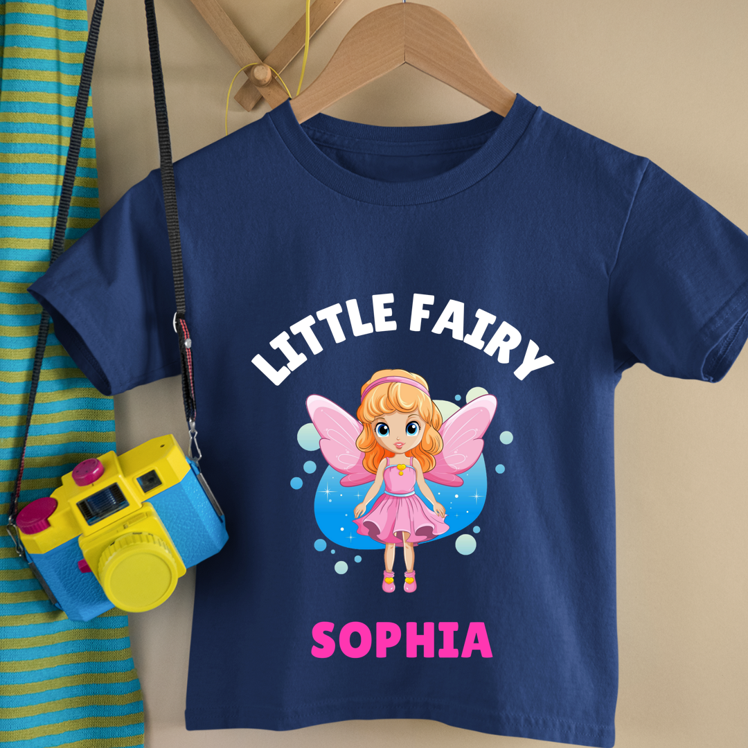 Little Fairy - Personalised Kids Tshirt