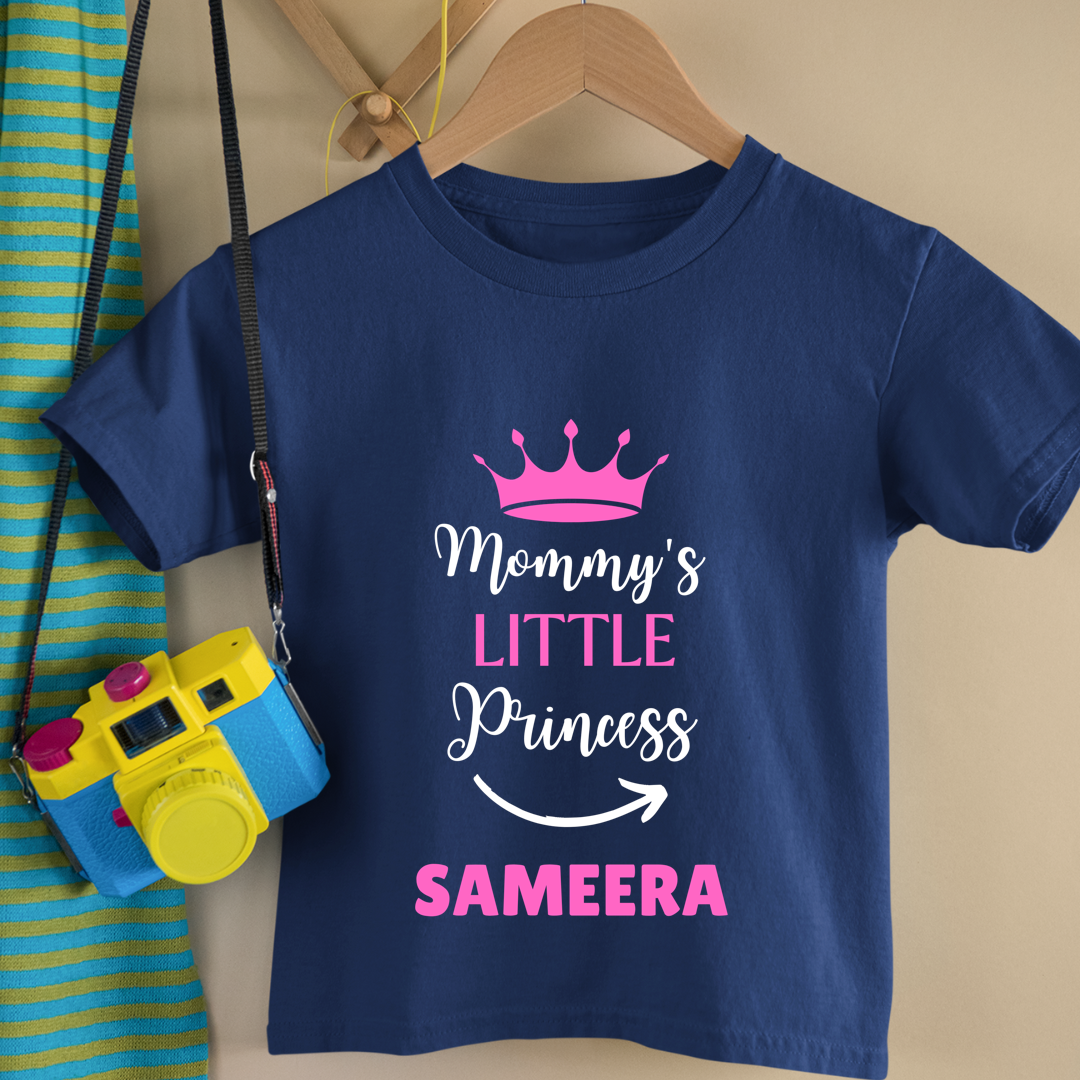 Mommy's Little Princess - Customisable Kids Tshirt