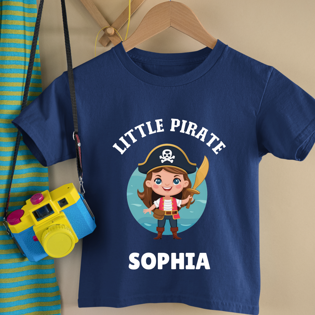 Little Child Pirate - Custom Kids Tee