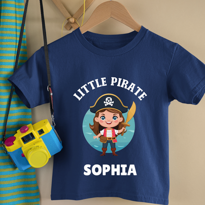 Little Child Pirate - Custom Kids Tee