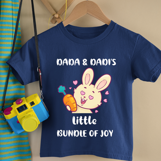 Dada & Dadi's Little Bundle Of Joy - Kids Tshirt