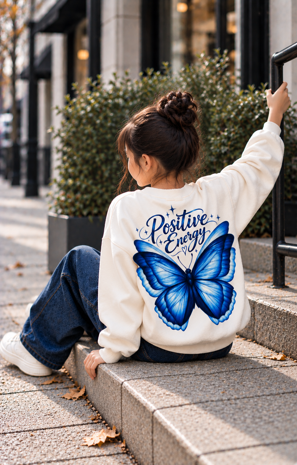 Positive Energy - Oversized Sweatshirt