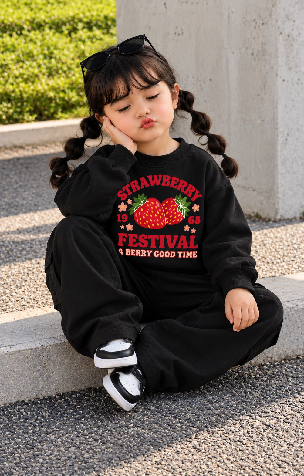Strawberry Festival - Oversized Sweatshirt