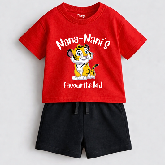 Printed Co Ord Set Casual Wear for Boys | Outfit Set