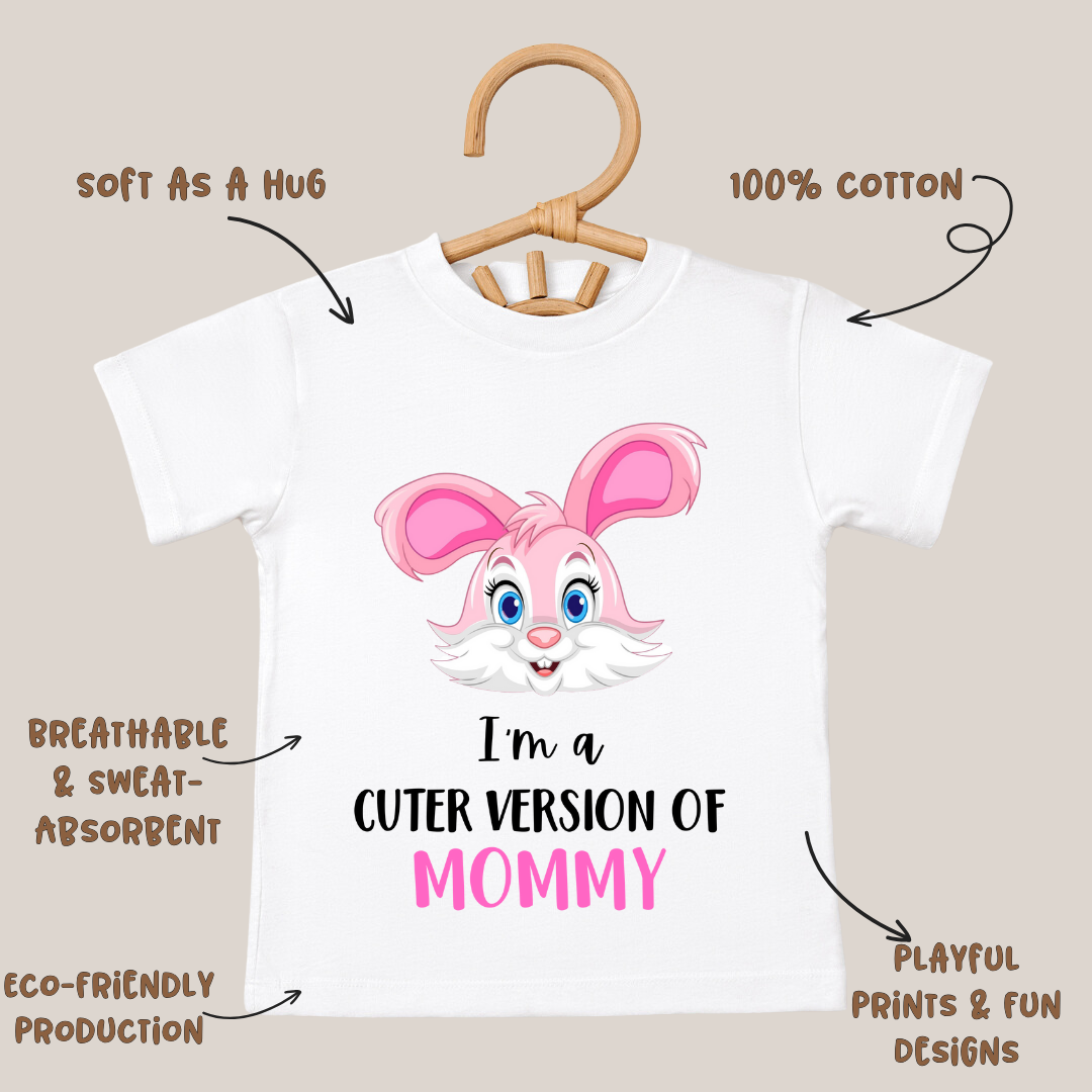 Printed T Shirt Cotton Casual Wear for Children | Soft Tee