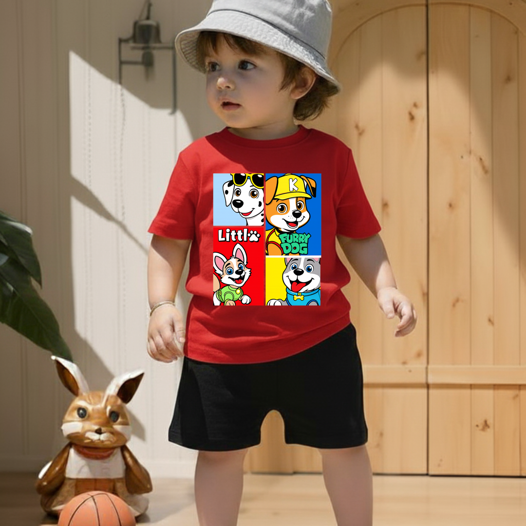 Little Furry | Kids Co-ord Set