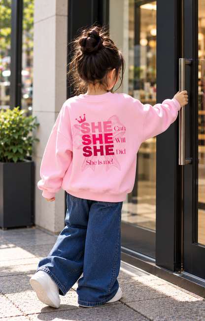 She Is Me - Oversized Sweatshirt