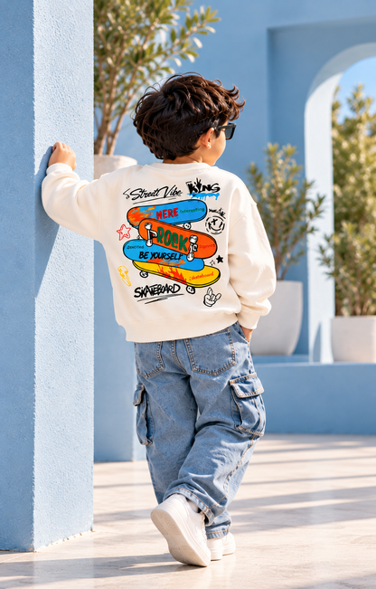 Street Skater - Oversized Sweatshirt