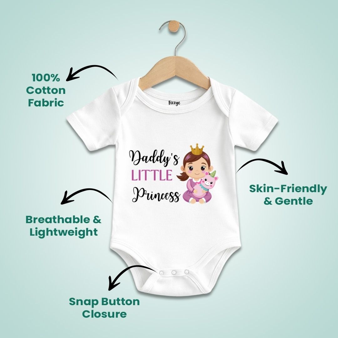 Baby Girl Romper Cotton Newborn Wear | Soft Baby Outfit
