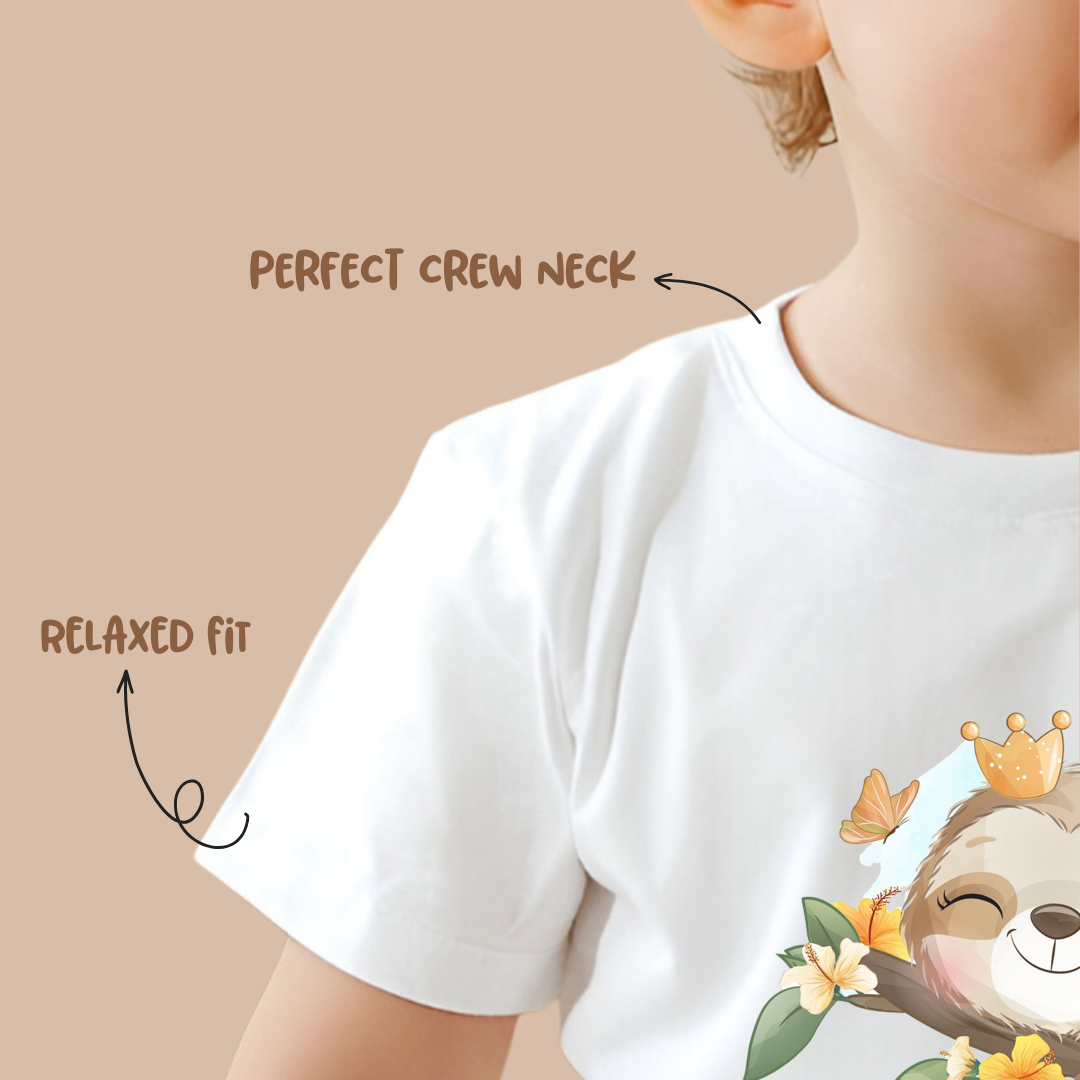 Soft Cotton Kids T Shirt for Daily Wear | Comfortable Fit