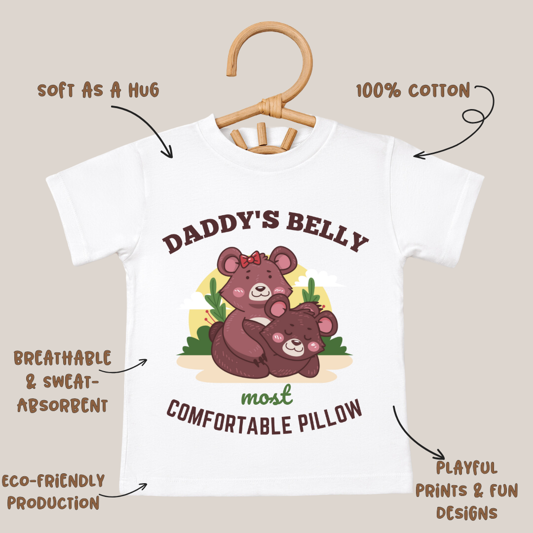 Soft Cotton Kids T Shirt for Daily Wear | Comfortable Fit