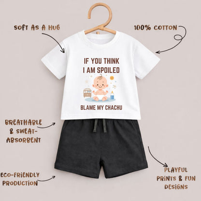 Girls Co Ord Set Cotton Outfit | Stylish Matching Set