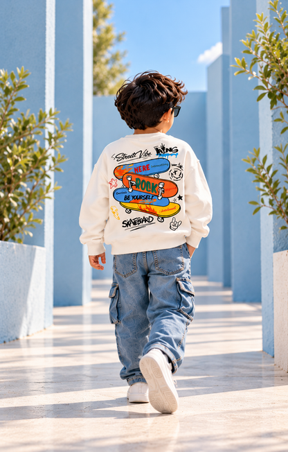 Street Skater - Oversized Sweatshirt