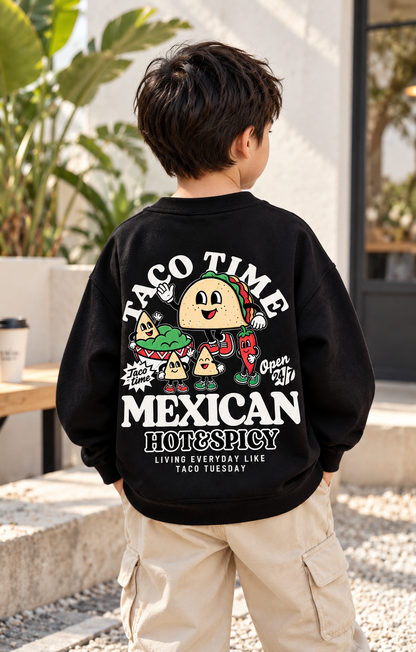 Taco Time - Oversized Sweatshirt