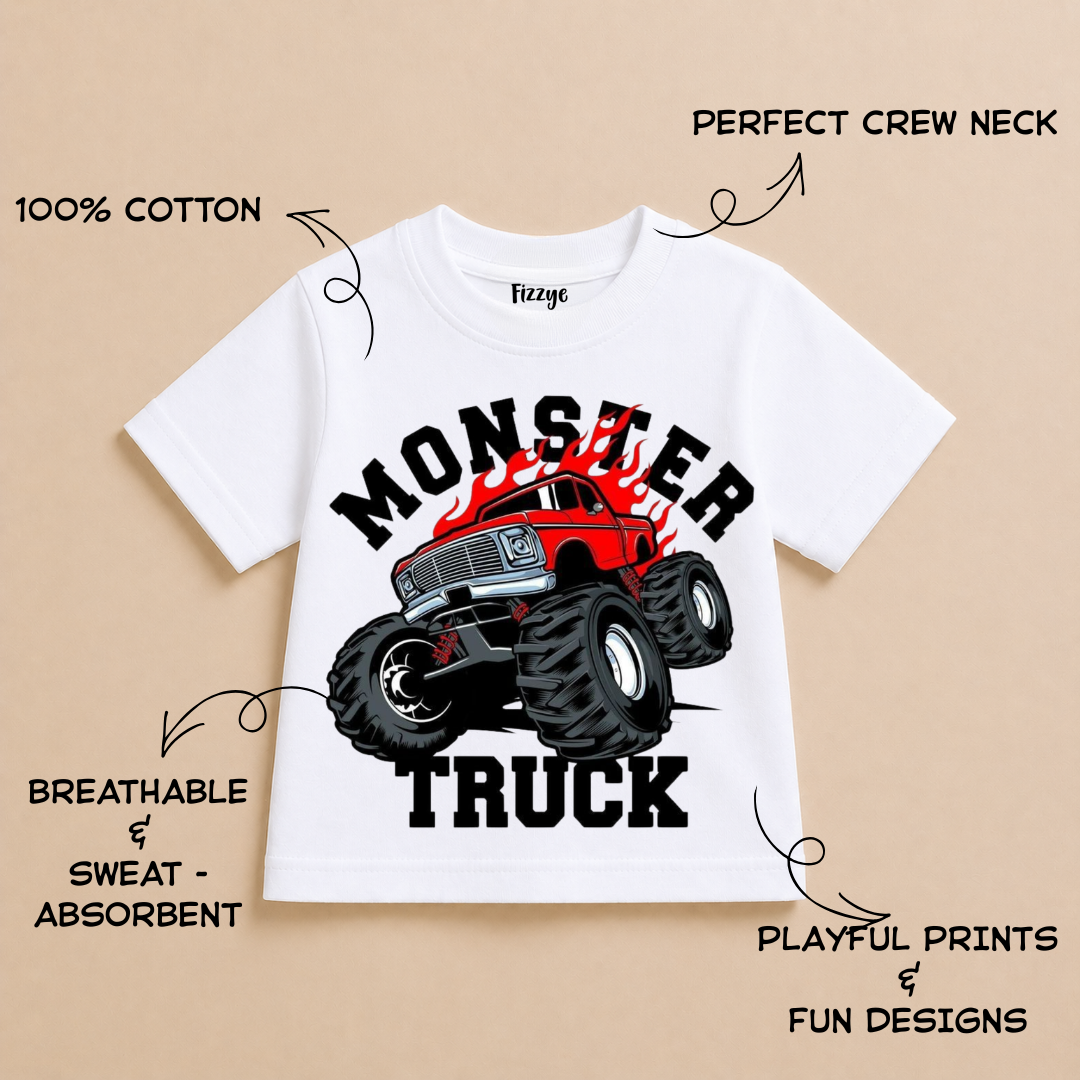 Monster Truck - Kids Tshirt
