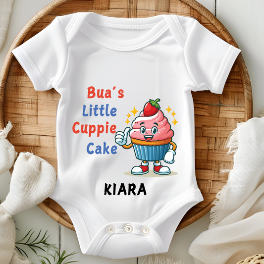 Bua's Little Cup Cake - Custom Baby Romper