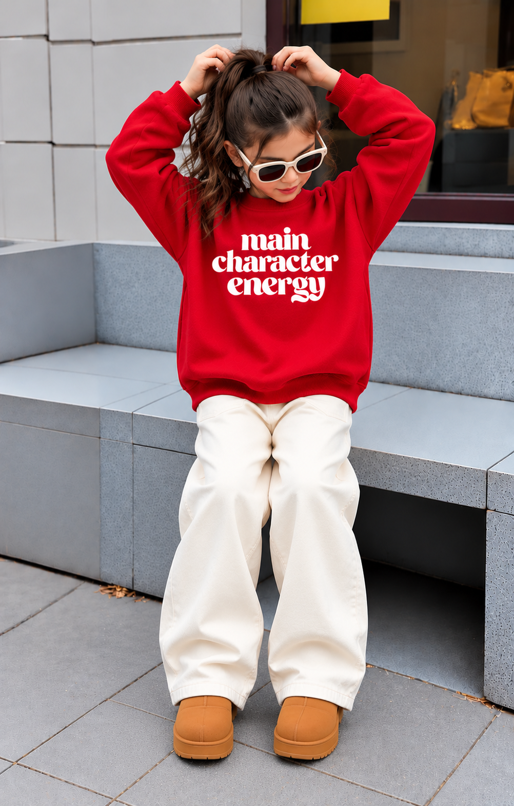 Main Character - Oversized Sweatshirt