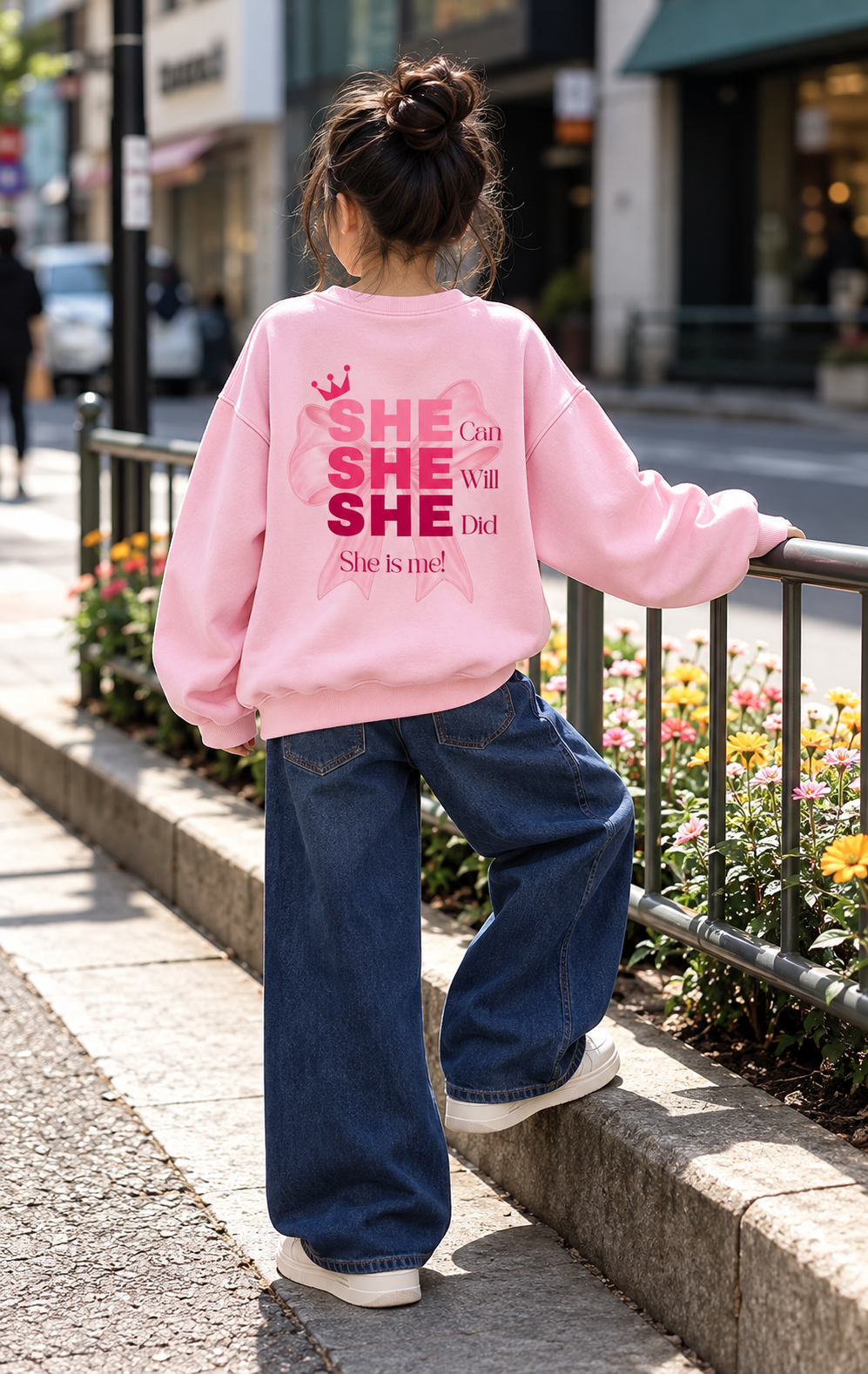 She Is Me - Oversized Sweatshirt