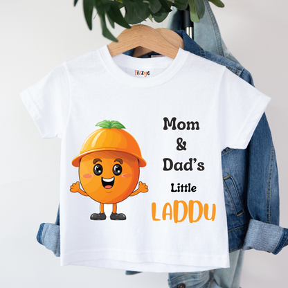 Mom & Dad's Little Laddoo - Kids Tee