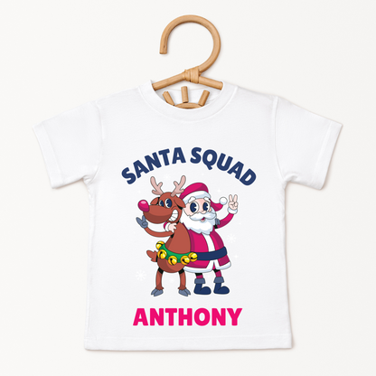 Santa Squad - Custom Kids Tee