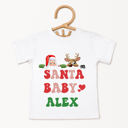 Santa Baby - Custom Kids Tee