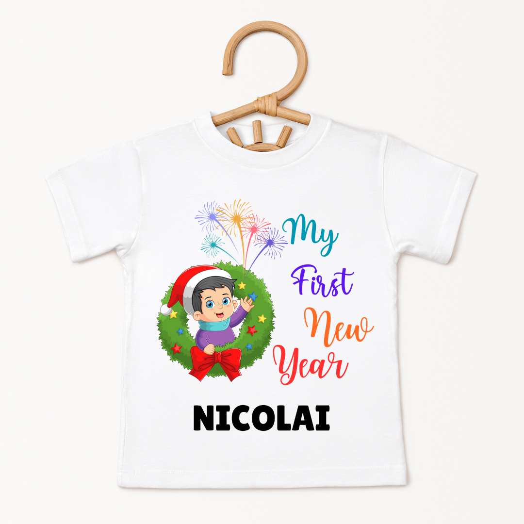 My 1st New Year - Custom Kids Tee