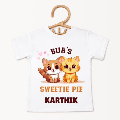 Bua's Sweetie Pie - Custom Kids Tshirt