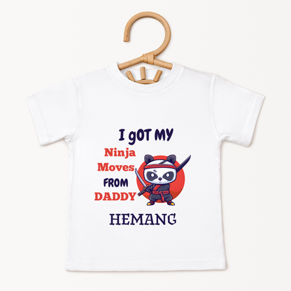 Daddy's Ninja - Custom Kids Tee