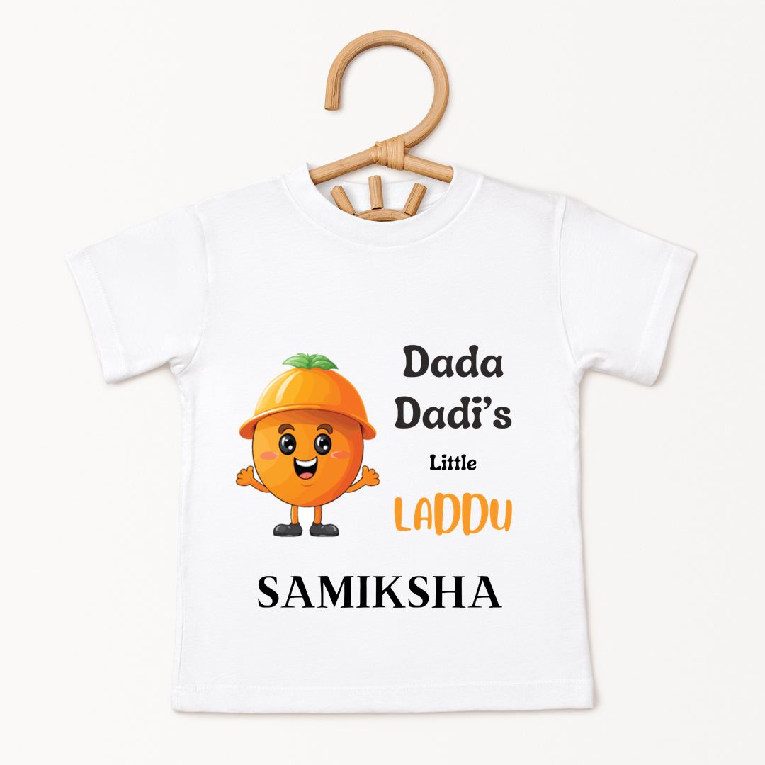 Dada Dadi's Little Laddoo - Custom Kids Tee