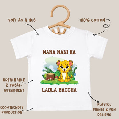 Nana Nani Ka Ladla Baccha - Kids Tee
