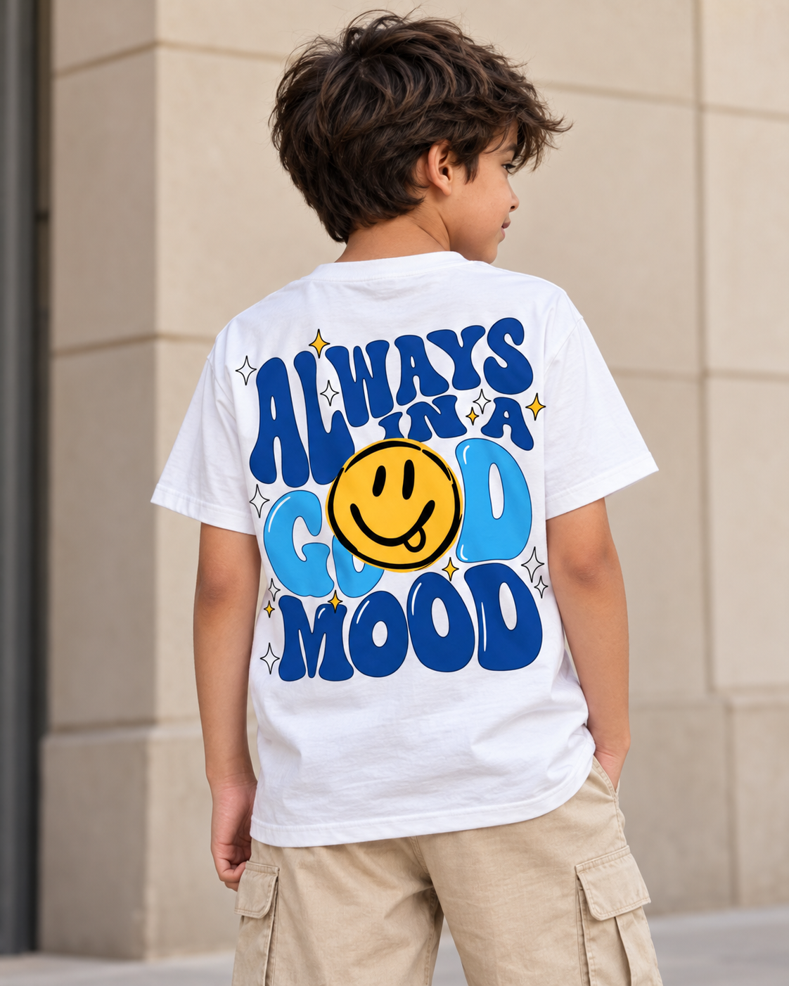 Always In A Good Mood - Kids Tshirt