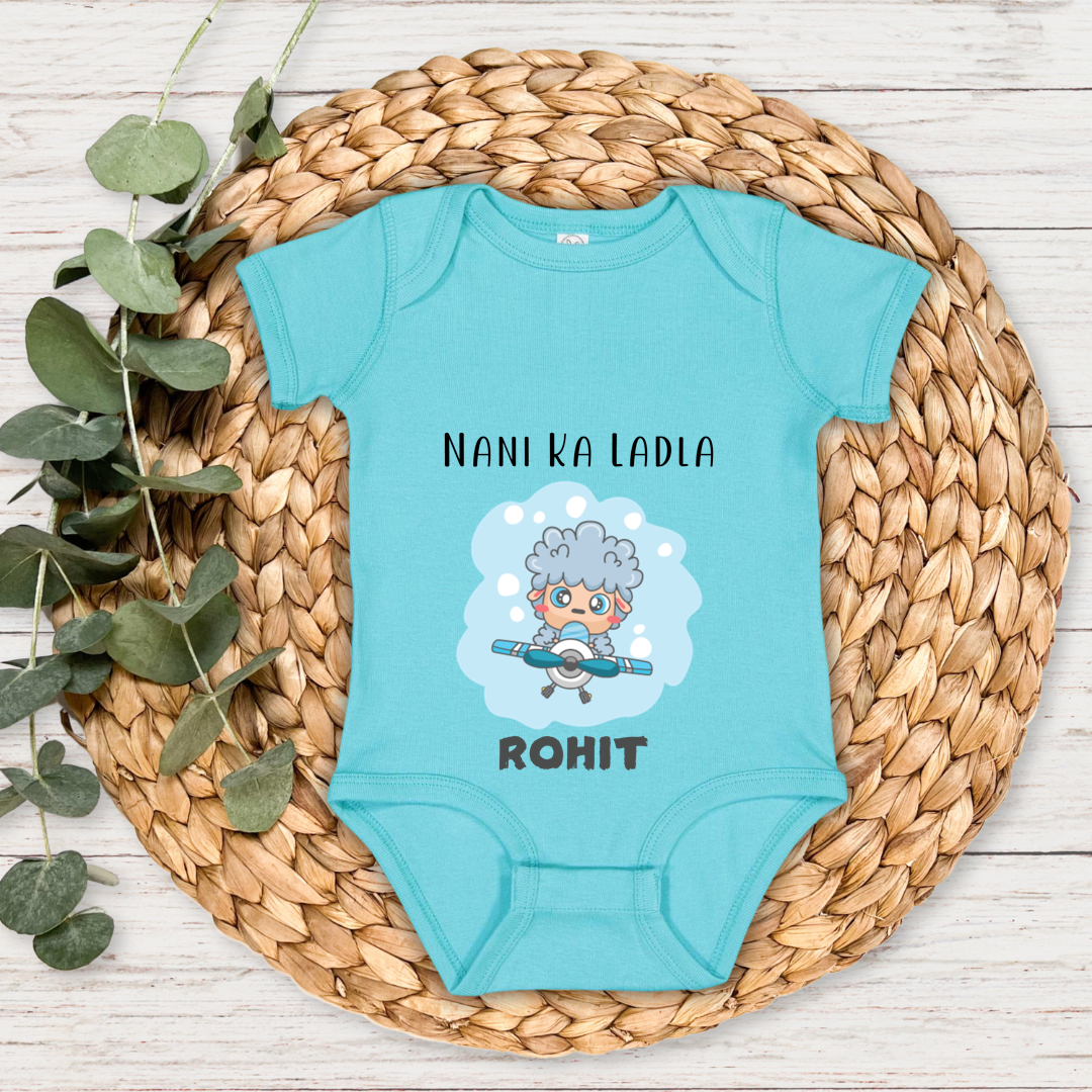 Nani Ka Ladla - Custom Baby Romper