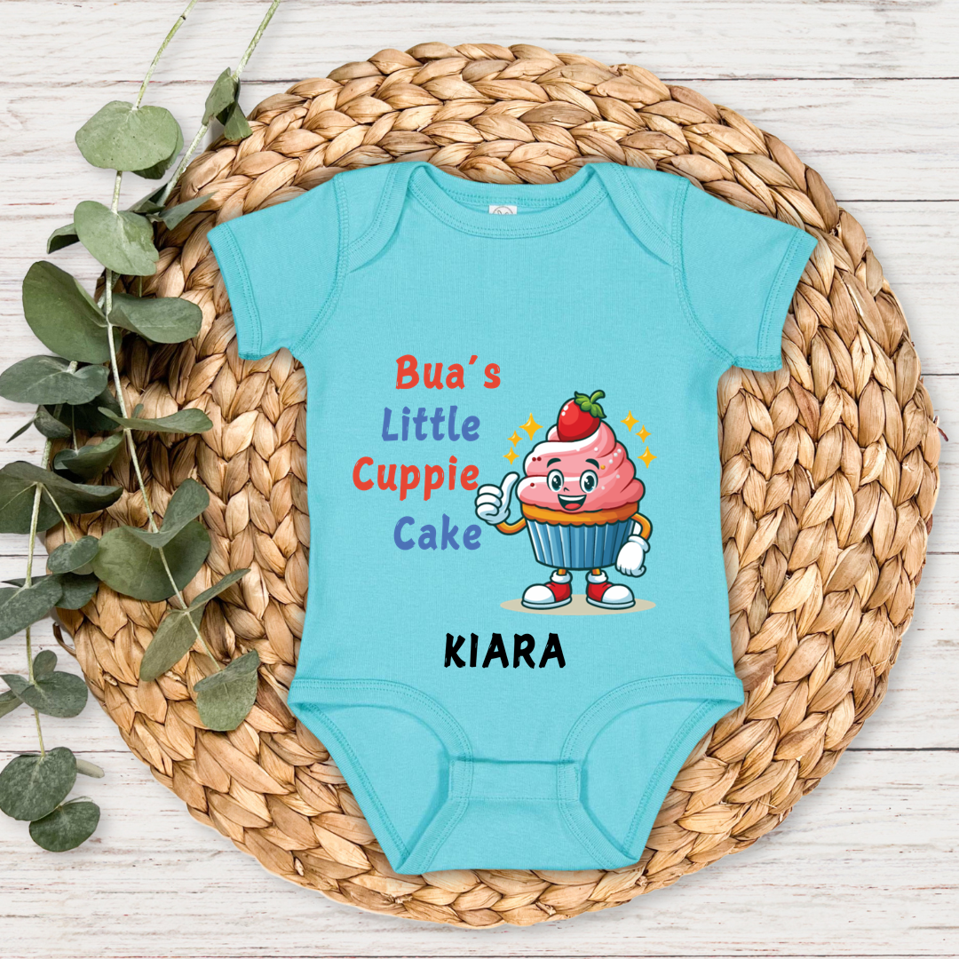 Bua's Little Cup Cake - Custom Baby Romper