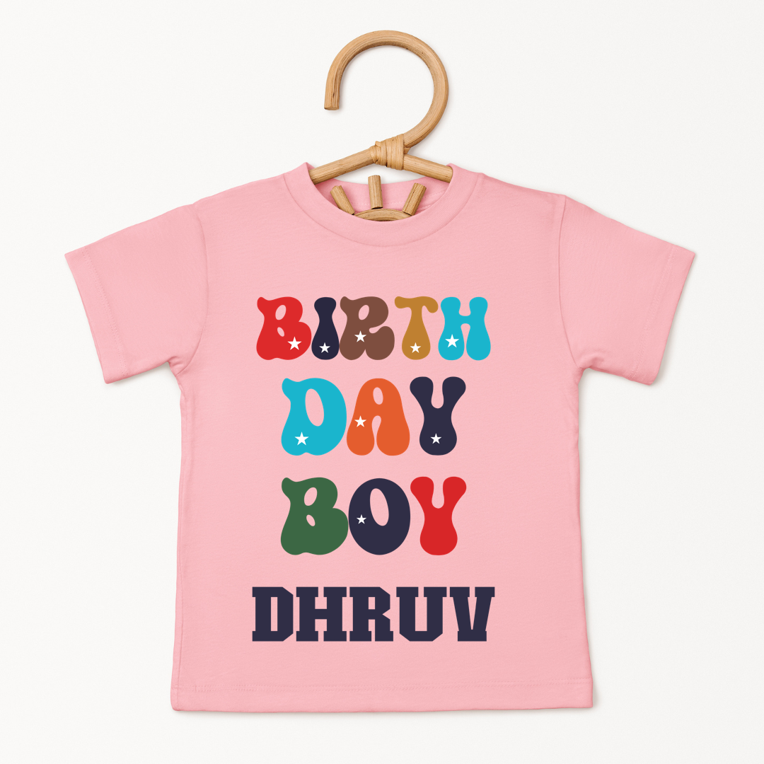 Birthday Boy - Custom Kids Tee