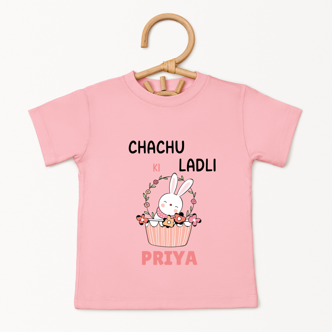 Chachu Ki Ladli - Custom Kids Tee