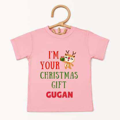 I'm Your Christmas Gift - Custom Kids Tshirt